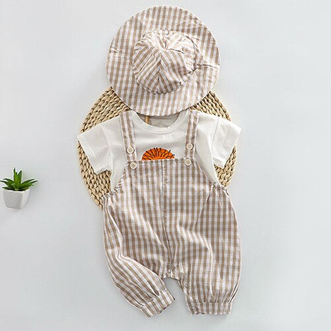 Korean style newborn baby clothing featuring soft fabrics and adorable designs for your little one.